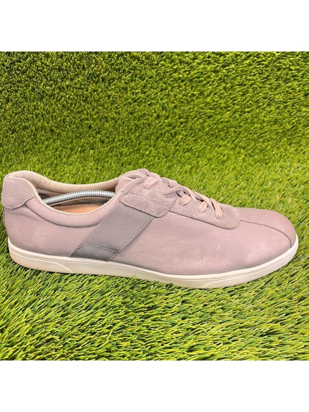 Vionic Lono Mens Size 13 Gray Casual Classic Comfortable Lace Up Shoes Sneakers